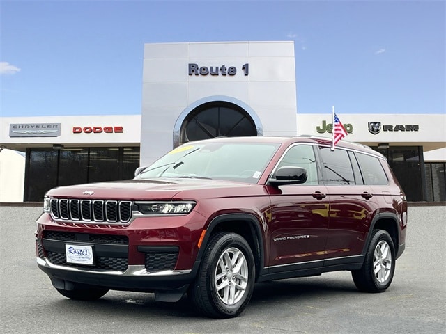 Used 2021 Jeep Grand Cherokee L Laredo with VIN 1C4RJKAG9M8168125 for sale in Lawrence, NJ