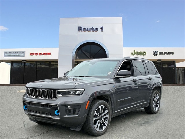Used 2023 Jeep Grand Cherokee Overland 4xe with VIN 1C4RJYD6XPC664221 for sale in Lawrence, NJ