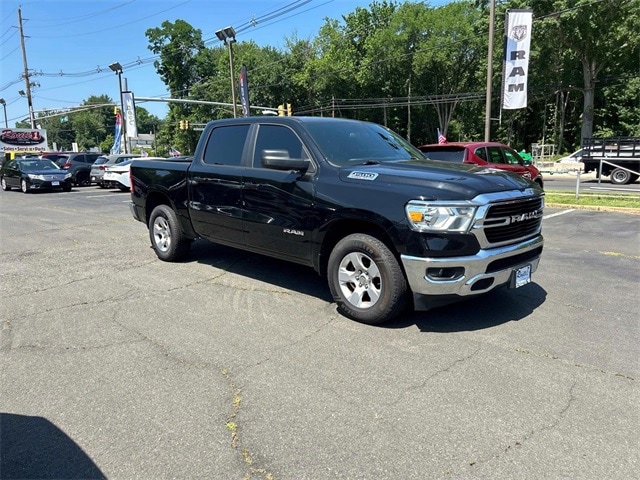 Used 2021 RAM Ram 1500 Pickup Big Horn/Lone Star with VIN 1C6SRFFT9MN619098 for sale in Lawrence, NJ