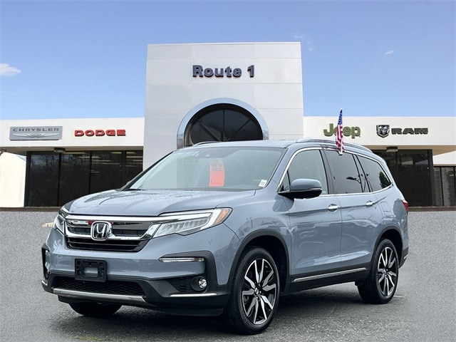 Used 2022 Honda Pilot Touring with VIN 5FNYF6H69NB096586 for sale in Lawrence, NJ