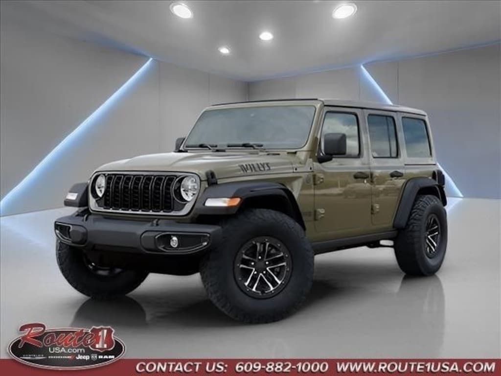 New 2026 Jeep Wrangler 4-DOOR WILLYS Sport Utility