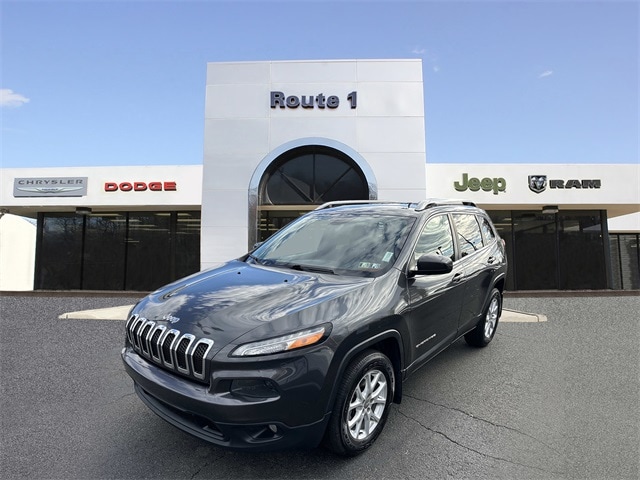 Used 2015 Jeep Cherokee Latitude with VIN 1C4PJMCS9FW620111 for sale in Lawrence Township, NJ