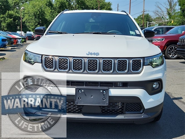 Certified 2023 Jeep Compass Latitude Lux with VIN 3C4NJDFN3PT558516 for sale in Lawrence, NJ