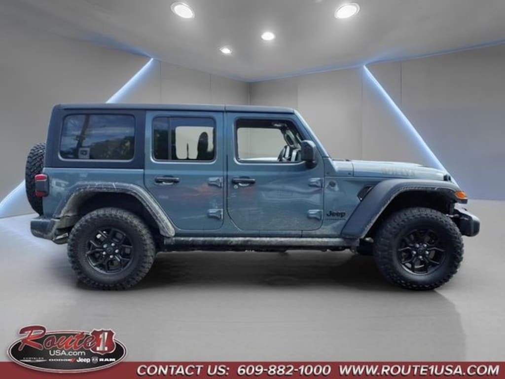Certified 2024 Jeep Wrangler Willys SUV