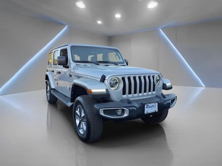 2022 Jeep Wrangler Unlimited Sahara SUV Silver Zynith Clearcoat