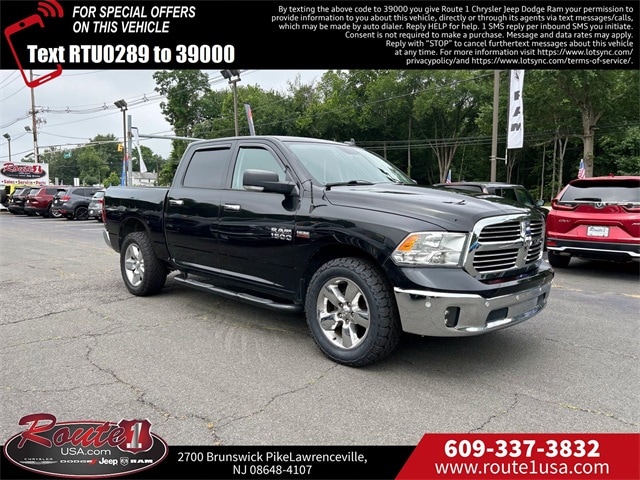 Used 2018 RAM Ram 1500 Pickup Big Horn with VIN 3C6RR7LT2JG140289 for sale in Lawrence, NJ
