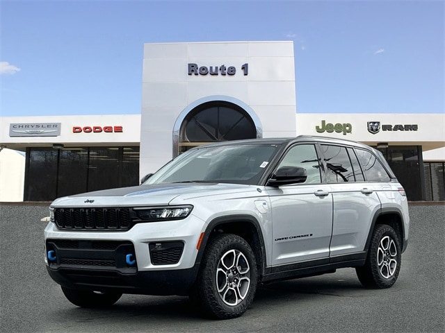Used 2023 Jeep Grand Cherokee Trailhawk 4xe with VIN 1C4RJYC60P8903666 for sale in Lawrence, NJ