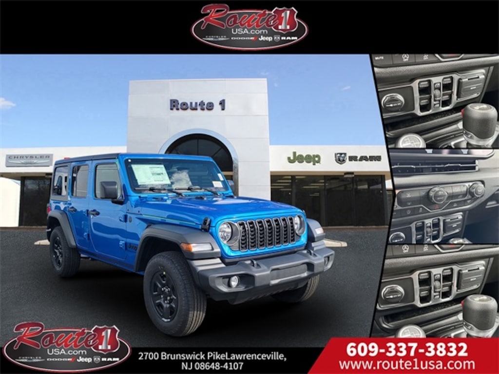 New 2026 Jeep Wrangler 4-DOOR SPORT Sport Utility