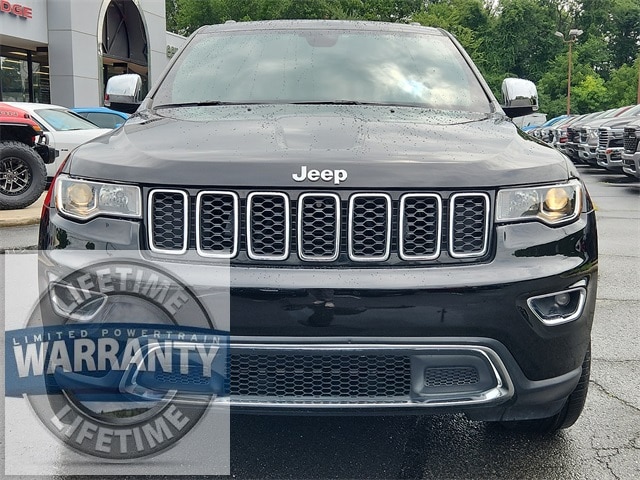 Certified 2021 Jeep Grand Cherokee Limited with VIN 1C4RJFBG2MC566375 for sale in Lawrence, NJ