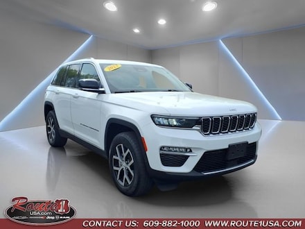 2023 Jeep Grand Cherokee Limited SUV Bright White Clearcoat