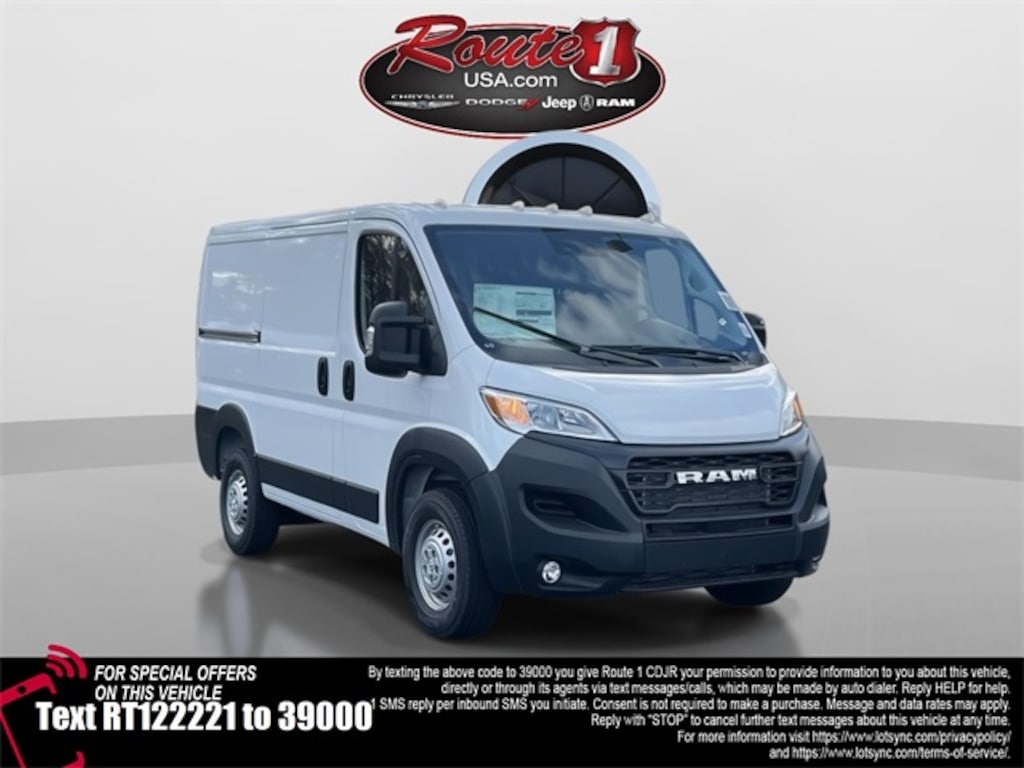 New 2026 Ram ProMaster PROMASTER 1500 TRADESMAN CARGO VAN LOW ROOF 136' W Cargo Van