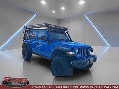 2021 Jeep Wrangler Unlimited Rubicon SUV Hydro Blue Pearl Coat