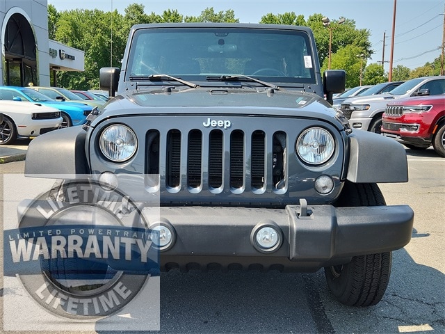 Certified 2016 Jeep Wrangler Unlimited Sport with VIN 1C4BJWDG7GL216243 for sale in Lawrence, NJ