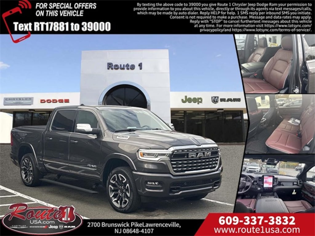 New 2026 Ram 1500 LIMITED CREW CAB 4X4 5'7 BOX Pickup