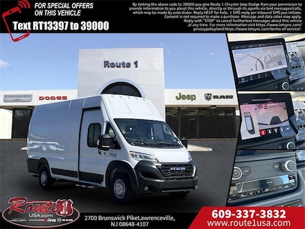 2024 Ram ProMaster PROMASTER EV SUPER HIGH ROOF 159â WB EXT Cargo Van