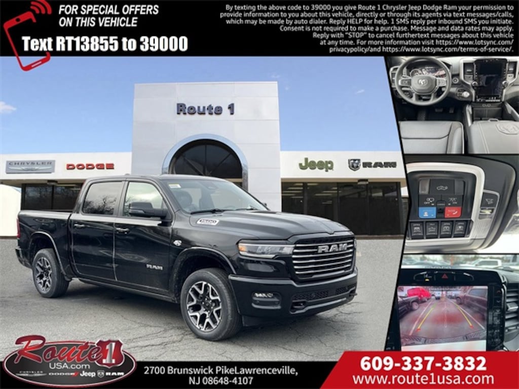 New 2026 Ram 1500 LARAMIE CREW CAB 4X4 5'7 BOX Pickup