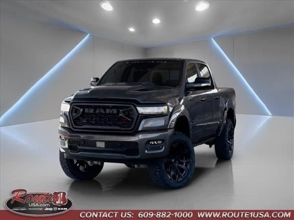 New 2026 Ram 1500 BIG HORN CREW CAB 4X4 5'7 BOX BLACK WIDOW