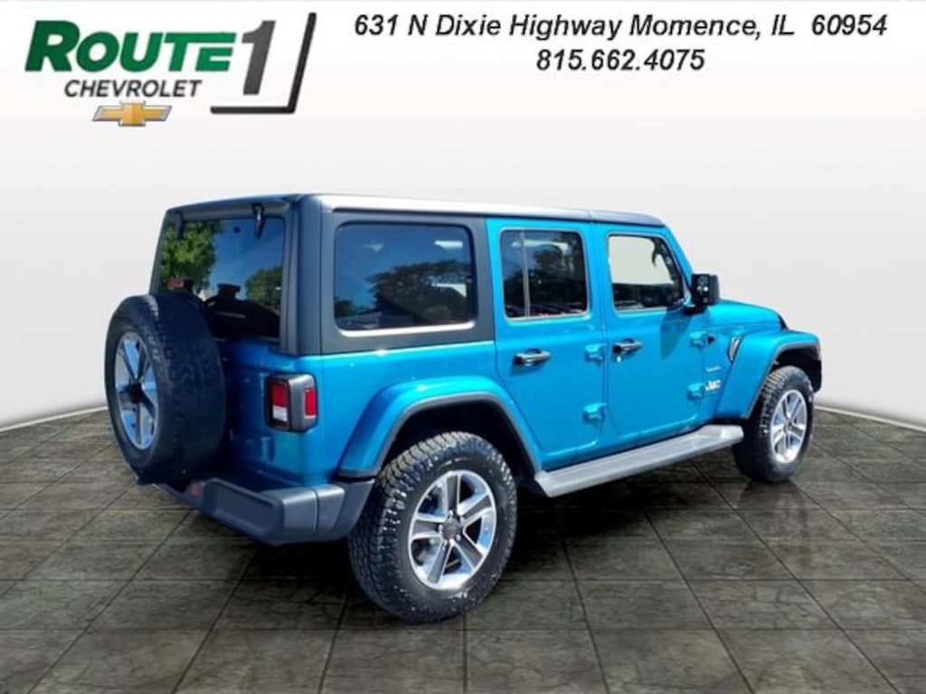 Used 2020 Jeep Wrangler Unlimited Sahara