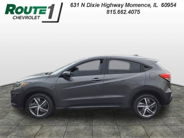 Used 2021 Honda HR-V EX with VIN 3CZRU5H57MM729618 for sale in Momence, IL