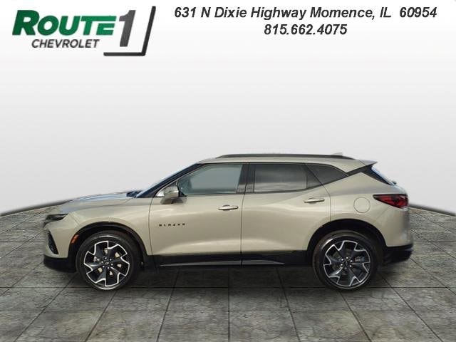Used 2021 Chevrolet Blazer RS with VIN 3GNKBKRS7MS529681 for sale in Momence, IL