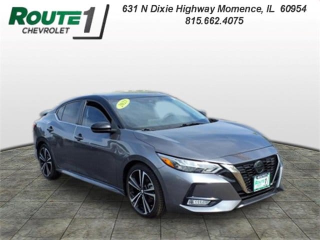 Used 2023 Nissan Sentra SR with VIN 3N1AB8DV4PY242019 for sale in Momence, IL