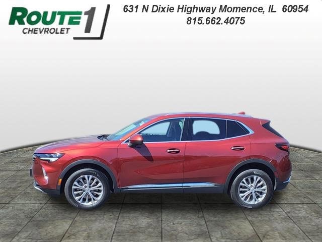 Used 2022 Buick Envision Preferred with VIN LRBAZLR44ND128015 for sale in Momence, IL