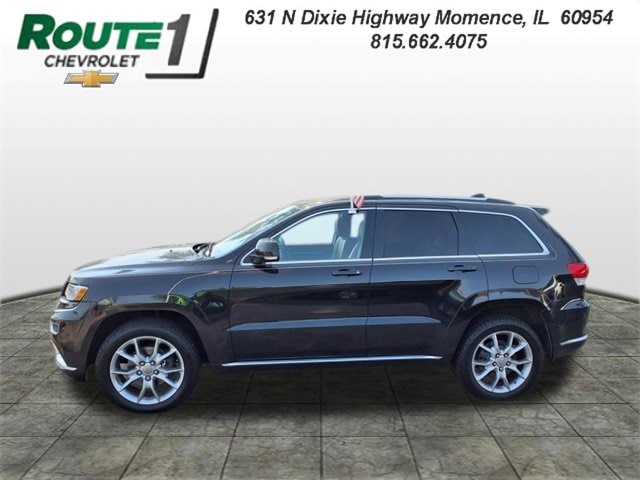 Used 2015 Jeep Grand Cherokee Summit with VIN 1C4RJFJG2FC878359 for sale in Momence, IL