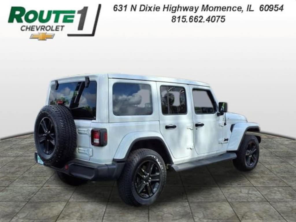 Used 2021 Jeep Wrangler Unlimited Sahara Altitude