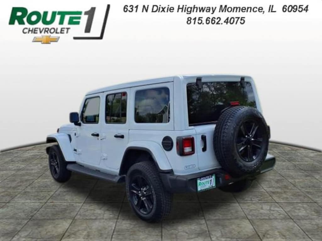 Used 2021 Jeep Wrangler Unlimited Sahara Altitude