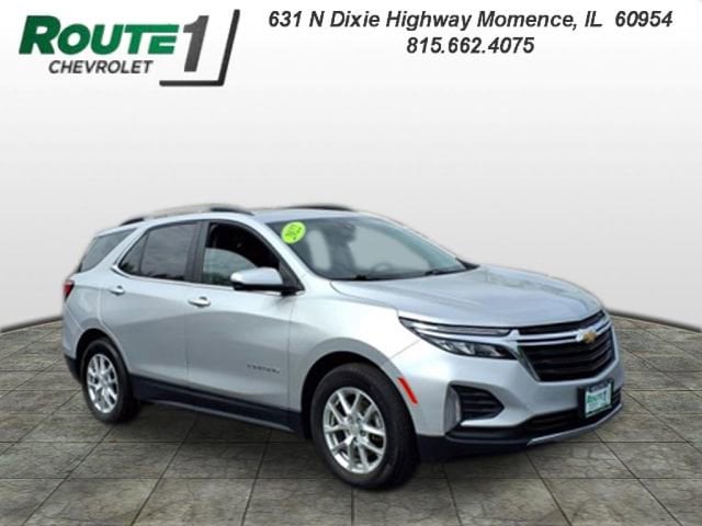 Used 2022 Chevrolet Equinox LT with VIN 3GNAXKEV4NL234238 for sale in Momence, IL
