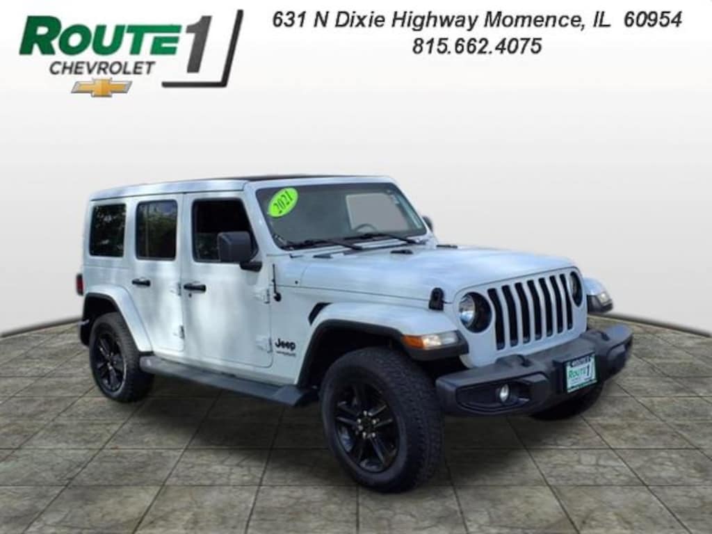 Used 2021 Jeep Wrangler Unlimited Sahara Altitude