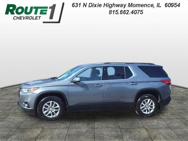 Used 2021 Chevrolet Traverse 1LT with VIN 1GNERGKW2MJ237313 for sale in Momence, IL