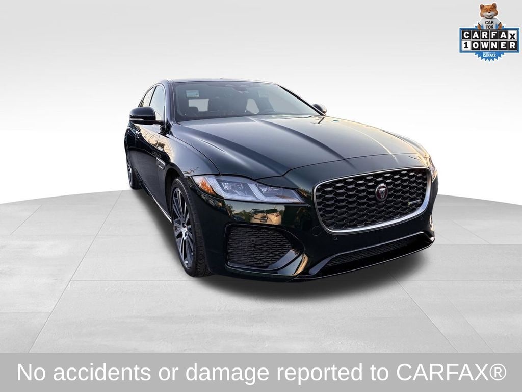 British Racing Green 2022 Jaguar XF Sedan All-Wheel Drive 8-Speed Automatic
