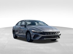 2026 Hyundai Elantra Hybrid Blue Sedan