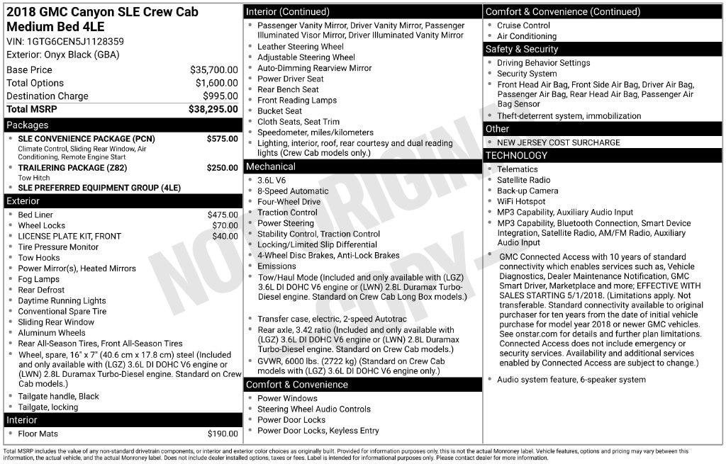 2018 GMC Canyon SLE - Photo 16