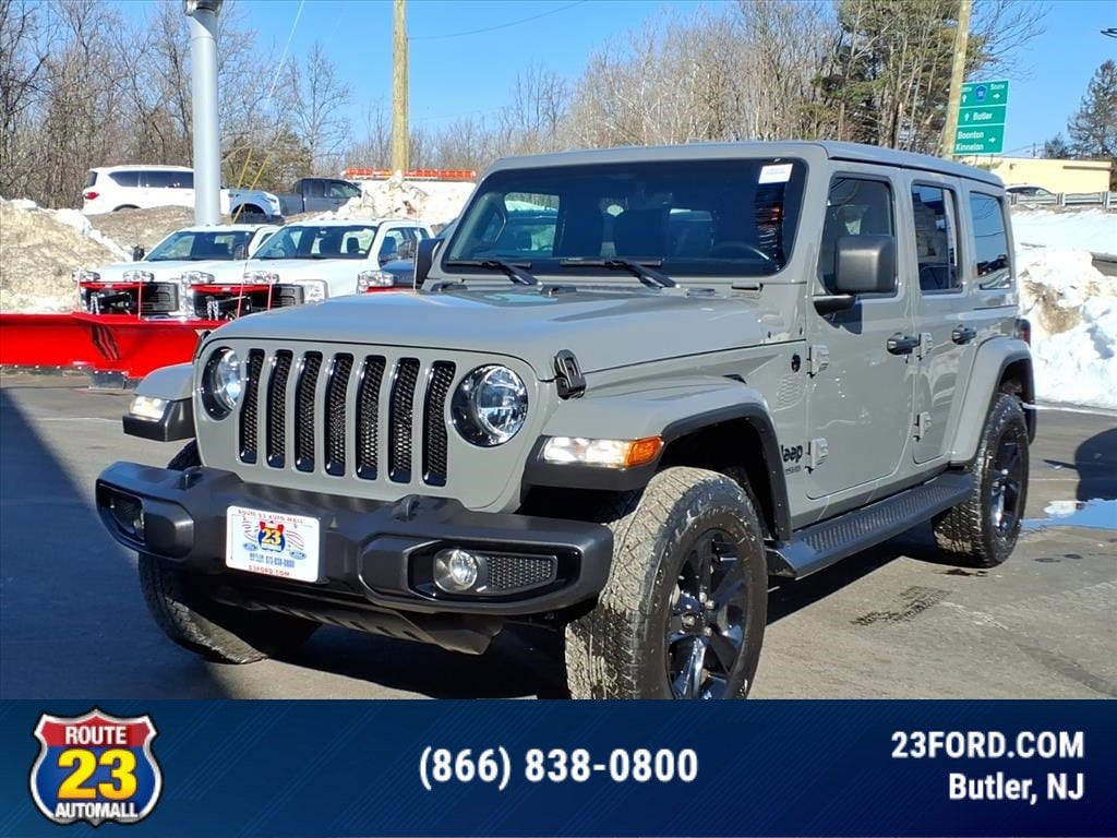 Certified 2021 Jeep Wrangler Unlimited Sahara Altitude SUV