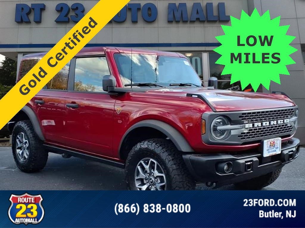 Certified 2025 Ford Bronco Badlands SUV