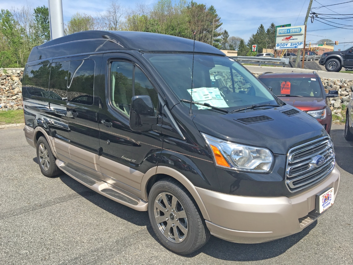 converted transit vans for sale