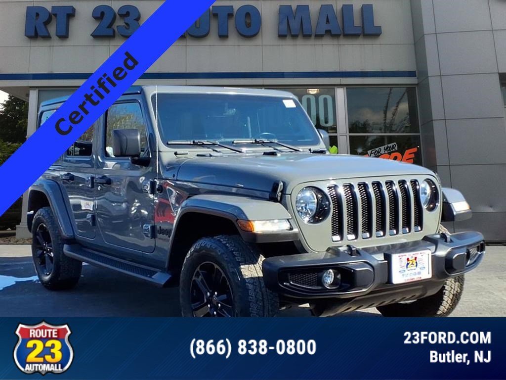 Certified 2021 Jeep Wrangler Unlimited Sahara Altitude SUV
