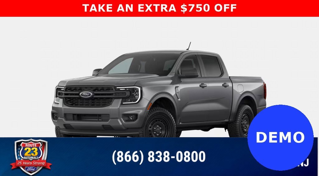 New 2025 Ford Ranger XL Truck SuperCrew