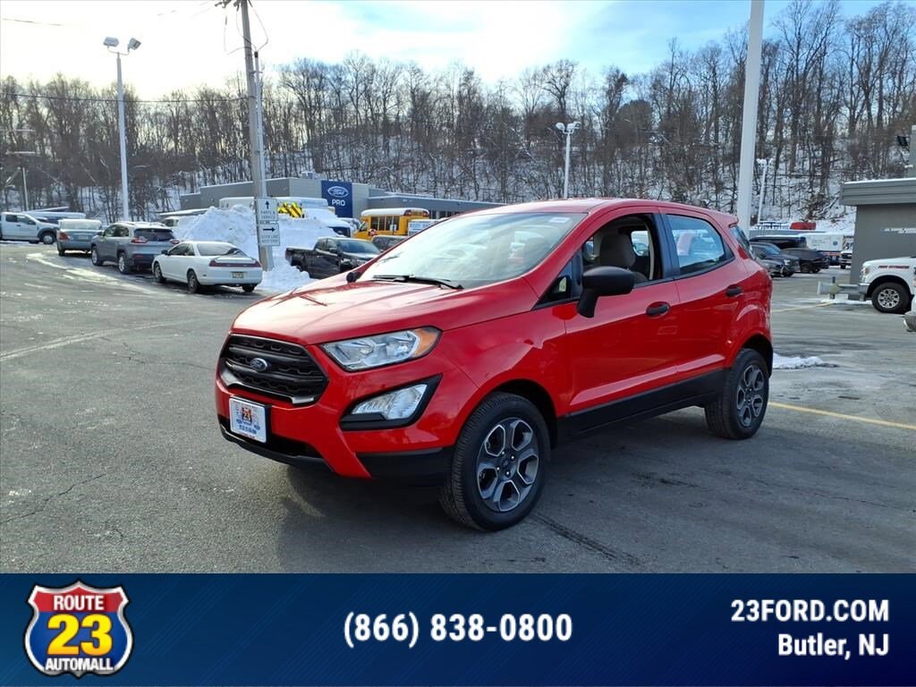 Certified 2019 Ford EcoSport S SUV