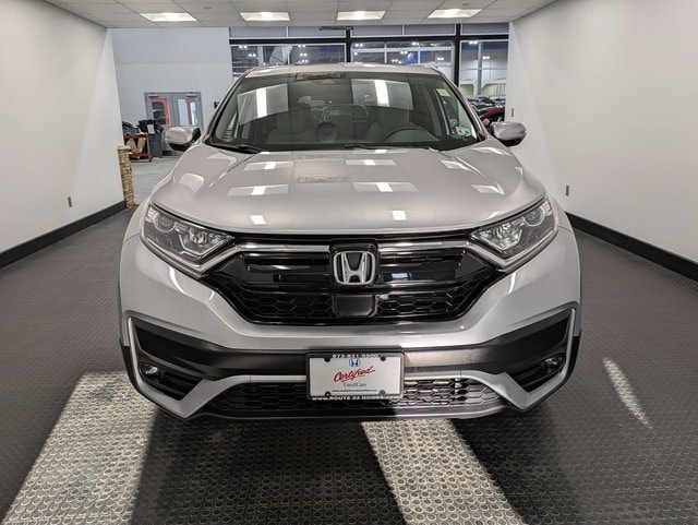 Certified 2021 Honda CR-V EX with VIN 2HKRW2H5XMH626195 for sale in Pompton Plains, NJ