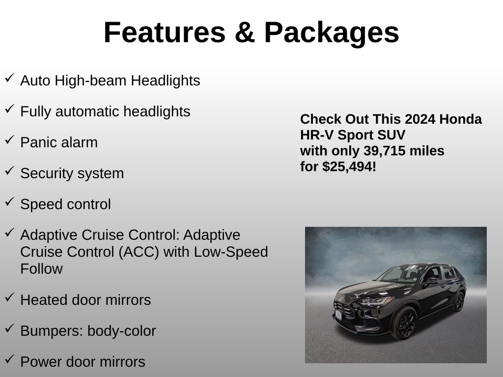 2024 Honda HR-V Sport - Photo 20