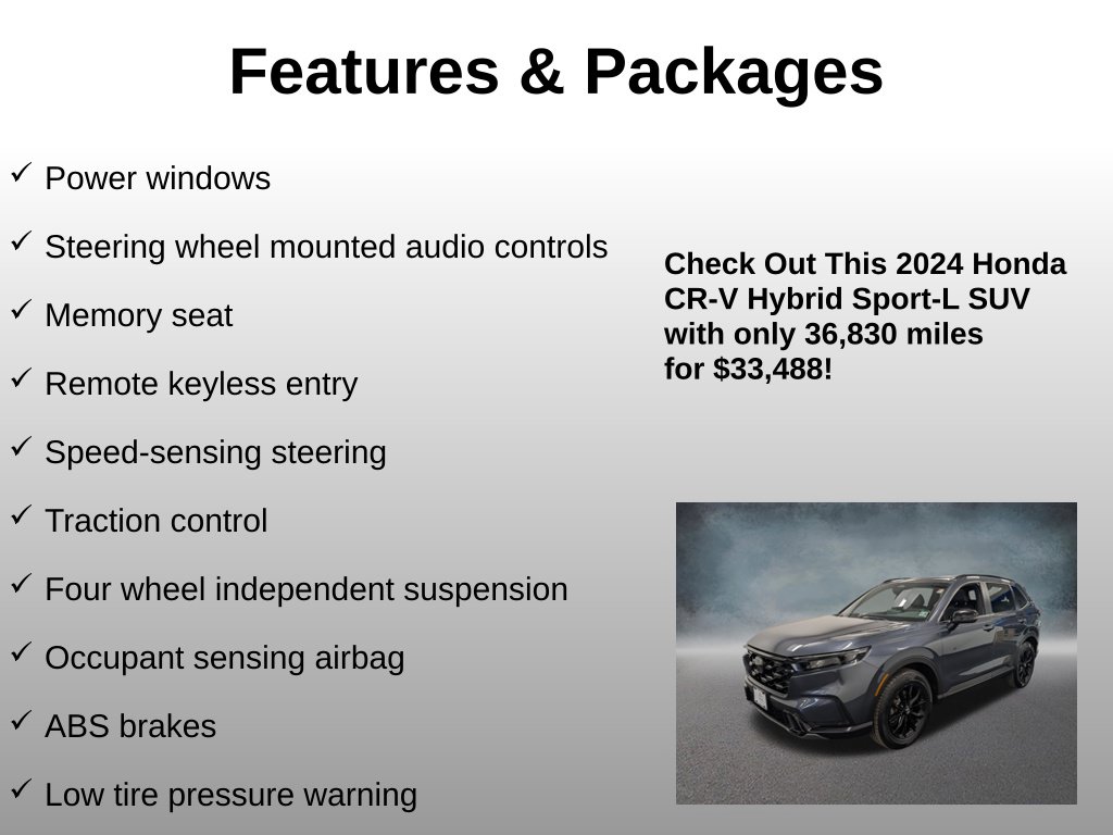 2024 Honda CR-V Sport-L - Photo 12