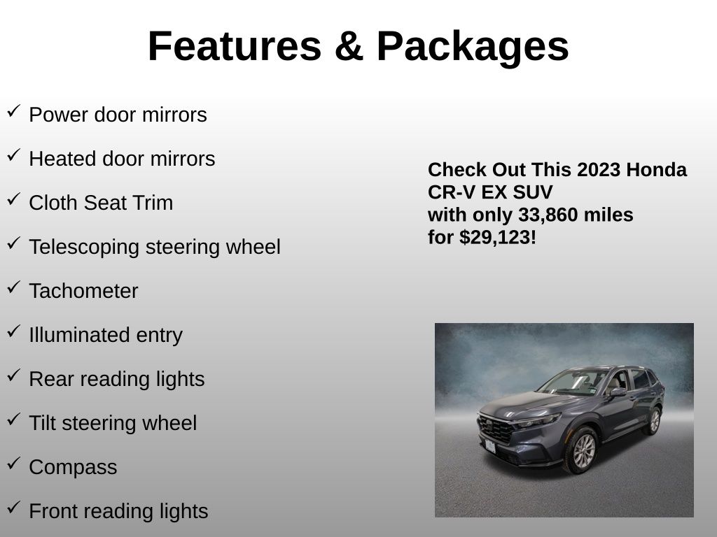 2023 Honda CR-V EX - Photo 24