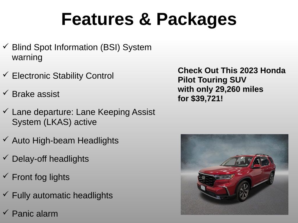 2023 Honda Pilot Touring - Photo 20
