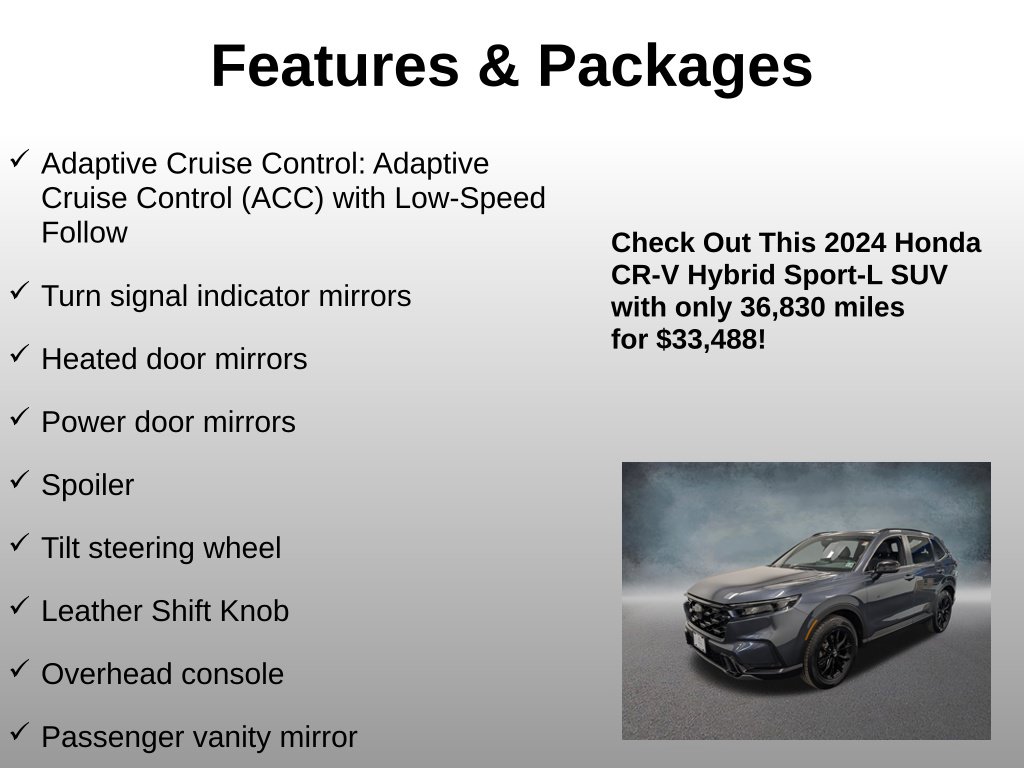 2024 Honda CR-V Sport-L - Photo 24