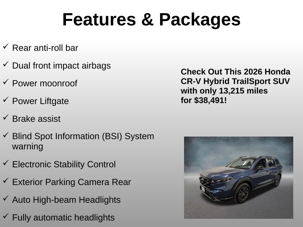 2026 Honda CR-V TrailSport - Photo 16