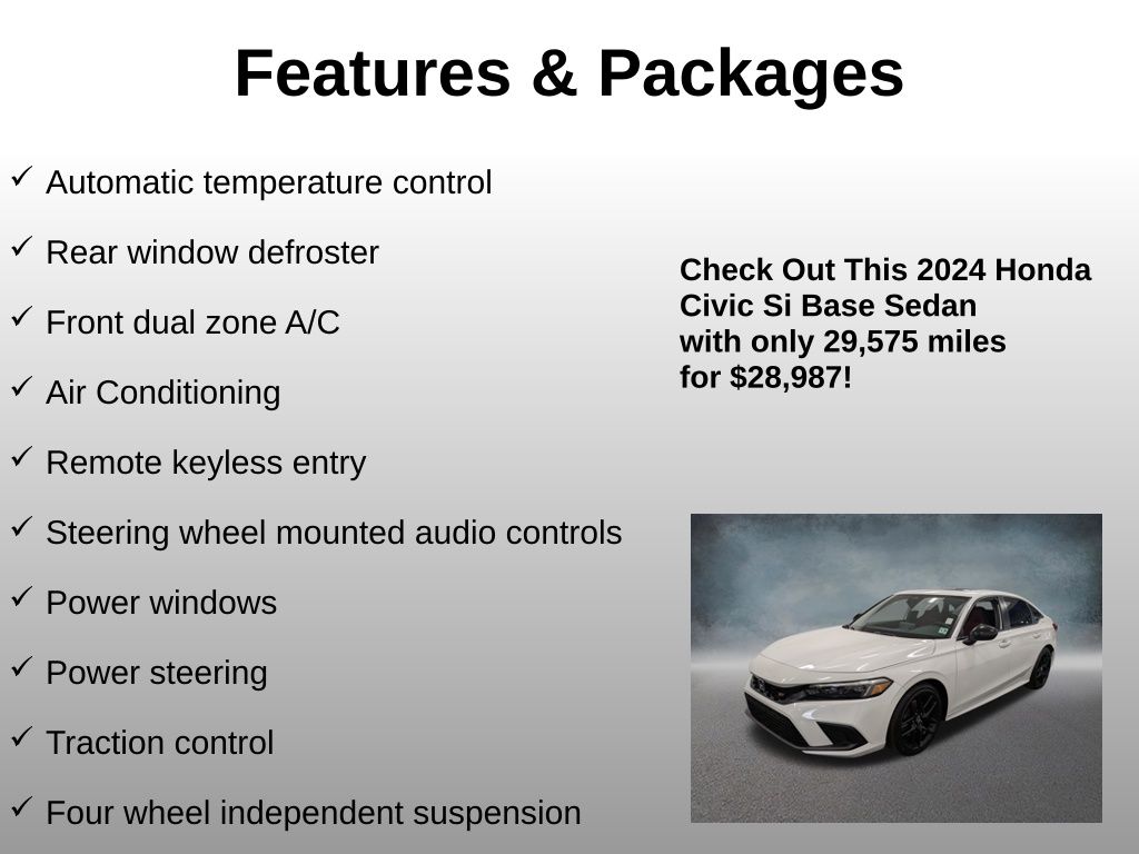 2024 Honda Civic Si - Photo 8