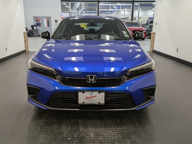 Certified 2022 Honda Civic Sport with VIN 2HGFE2F51NH581295 for sale in Pompton Plains, NJ